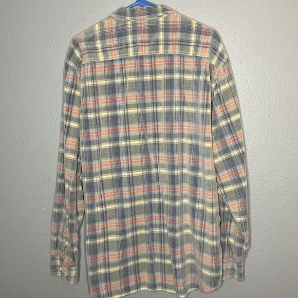 Tommy Bahama Pastel Pink Blue Soft Button Up Collared Shirt Size XXL - Picture 12 of 12